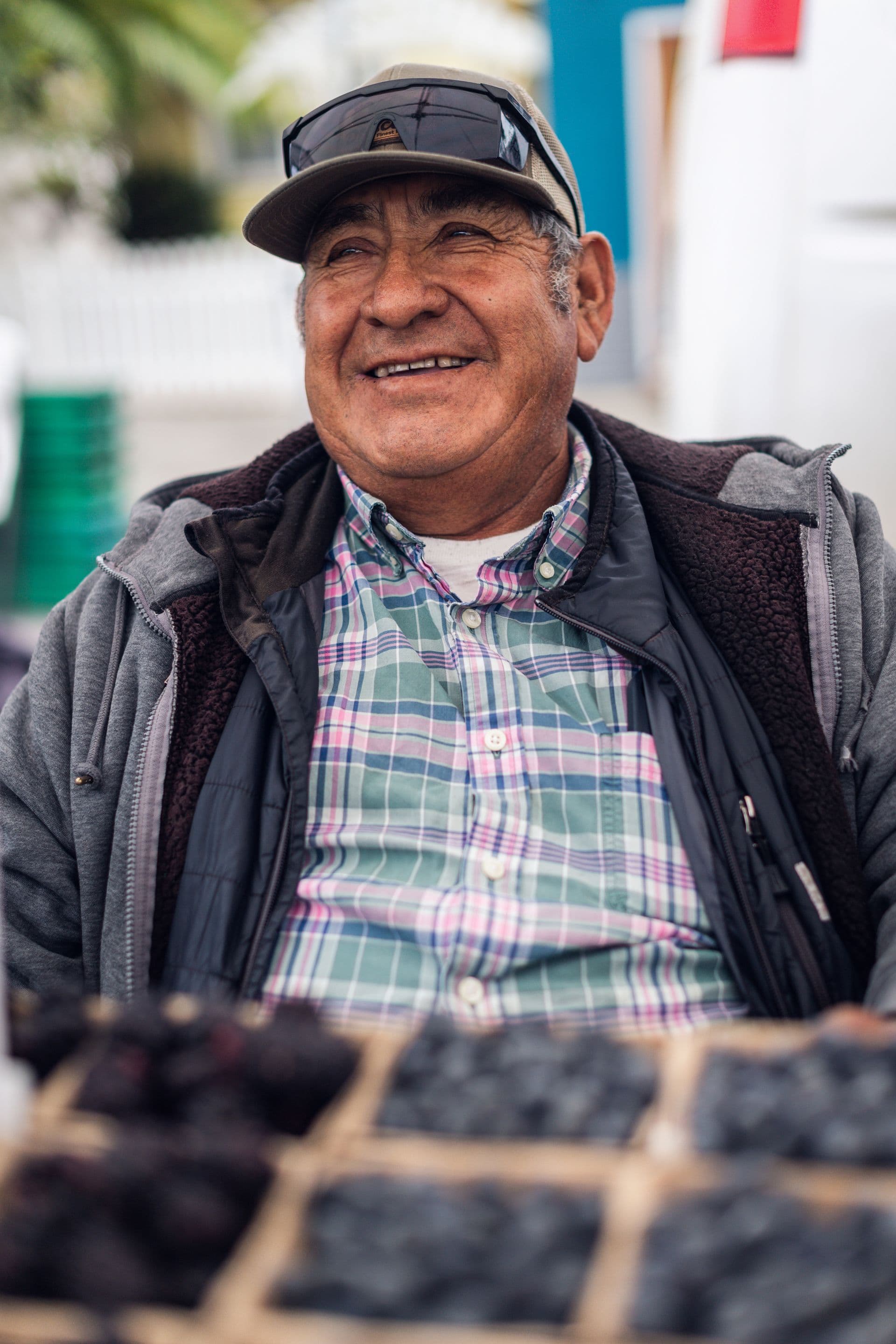 Ravindra Kale, a partner vegetable grower